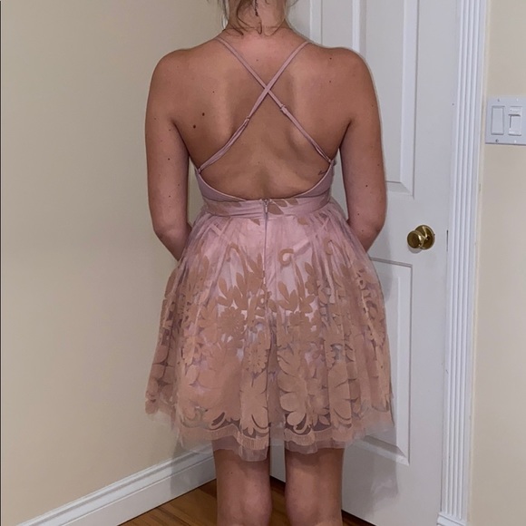 Tobi pink mini dress - Picture 2 of 3